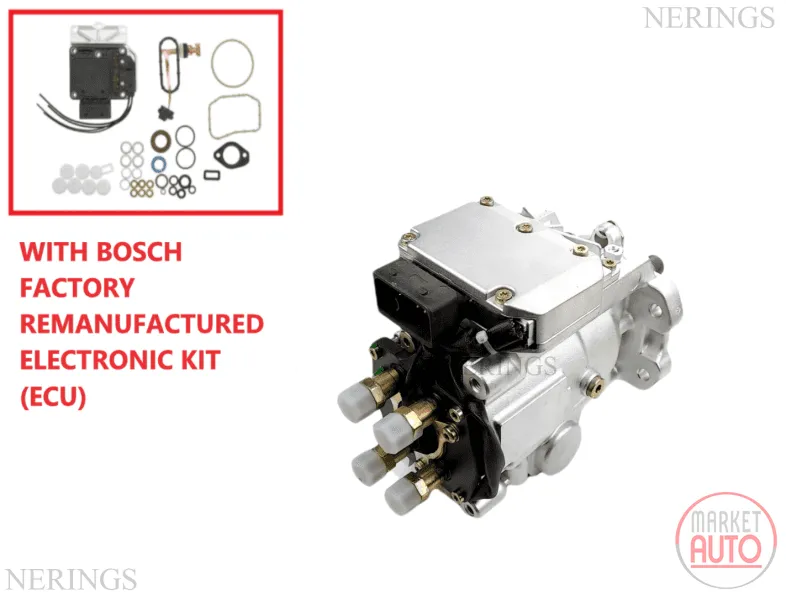 Diesel high pressure pump factory remanufactured with new electronic ECU (Bosch) - PLDO