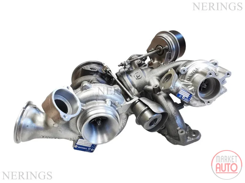 Twinturbo turbocharger Remanufactured (KKK)
