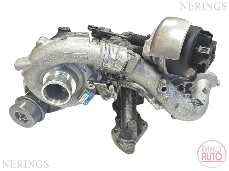 Twinturbo turbocharger Remanufactured (KKK)