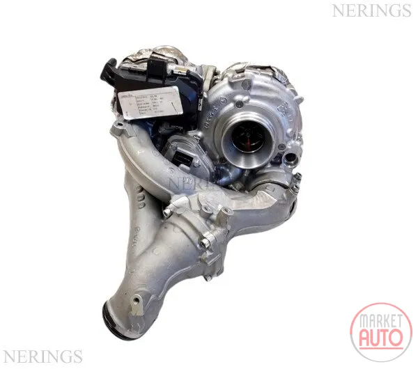 Twinturbo turbocharger Remanufactured (KKK)