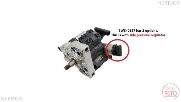 Diesel high pressure pump remanufactured (with side pressure regulator)