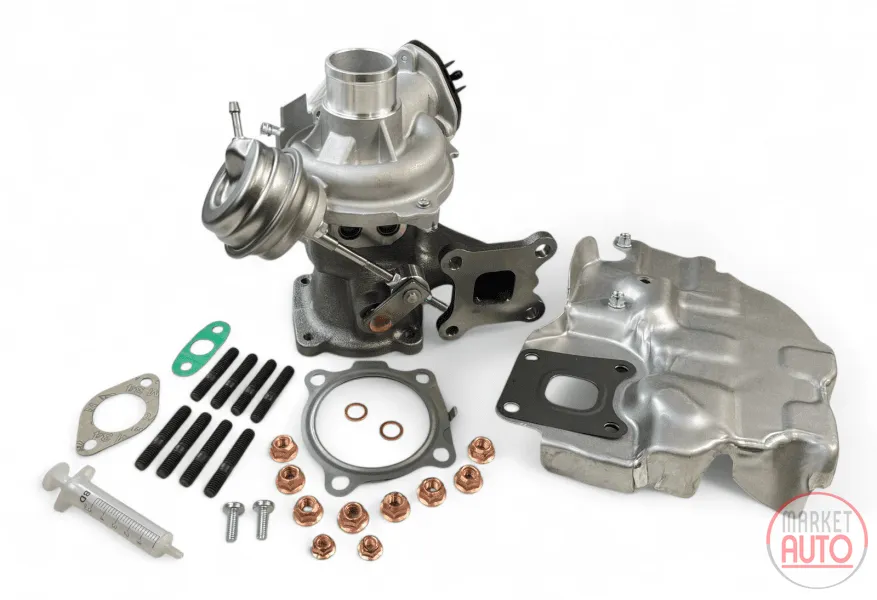 Turbocharger new Billet With Gasket Kit (Continental-CN)-PLS