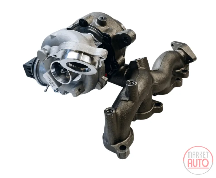 Turbocharger new (with rib on the aluminium)-NRGS