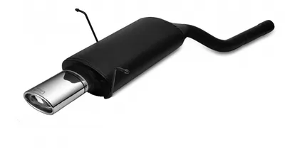 Terminal de escape deportivo BMW E46 6 cyl single inlet pipe, jedna rura dolotowa
